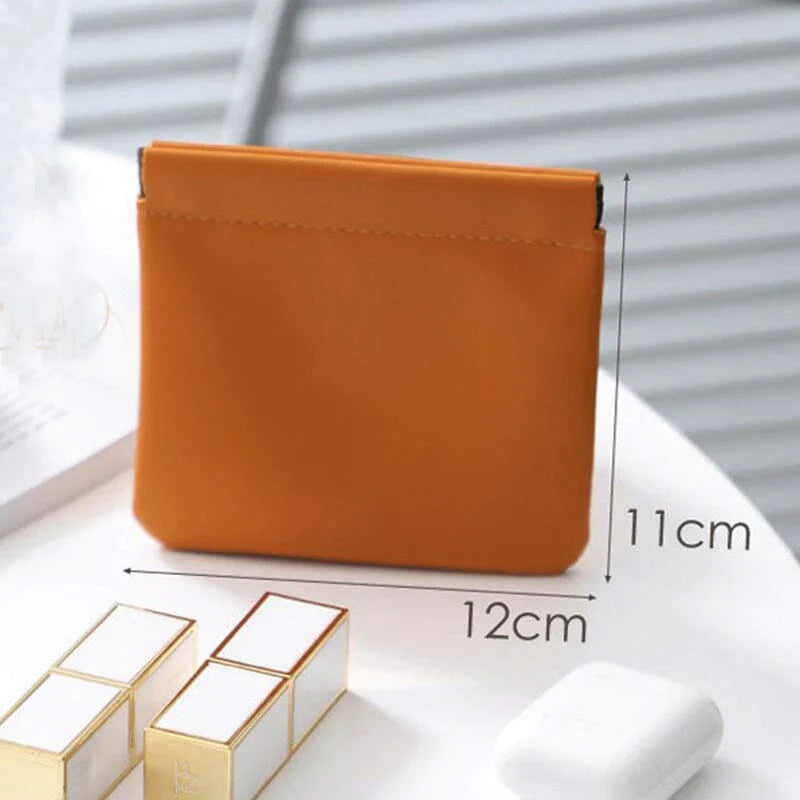 PU leather bags cosmetic pouch