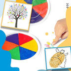 Funny finger painting game