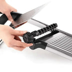 Stainless Steel Mandoline Slicer – Adjustable Thickness Cutter
