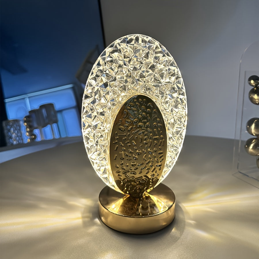 FeatherLamp - USB Touch Table Lamp with Unique Feather Design