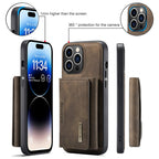 2-in-1 iPhone case with detachable wallet