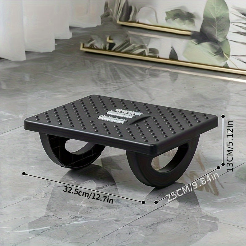 Ergonomic Footrest with Tiltable Surface – Non-Slip and Ready to Use