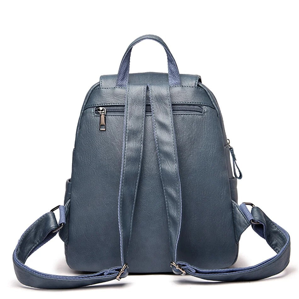 Leather Backpack for Women