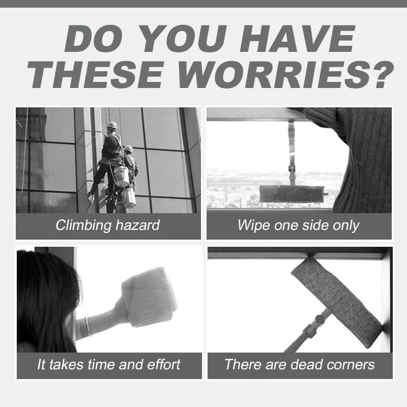 MagClean Effortless Window Cleaning