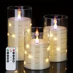 RomanticGlow – LED Candle Set with Remote Control
