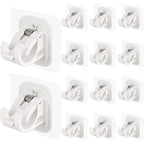 Nail-Free Adjustable Curtain Rod Bracket Holders – Drill-Free & Wall-Safe