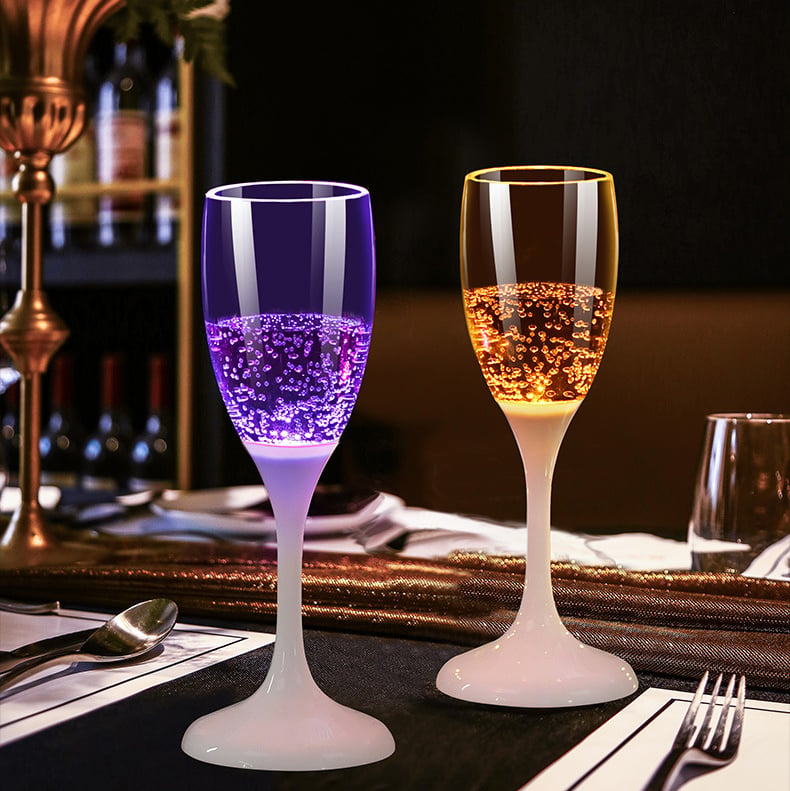 Bright Champagne Glass