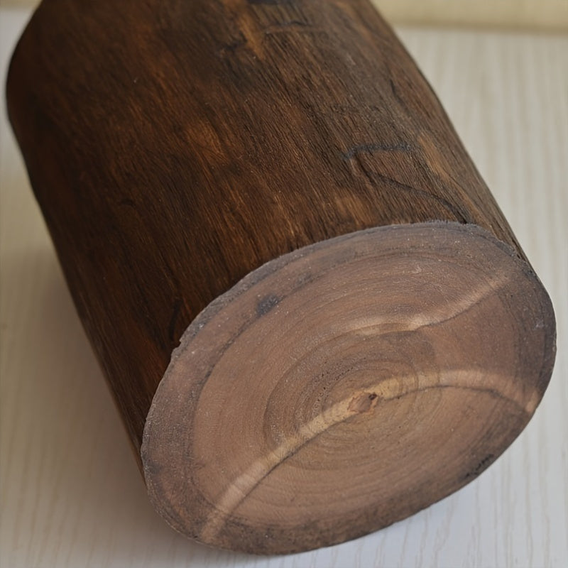 Handmade Wooden Pen Holder – Unique and Natural Look