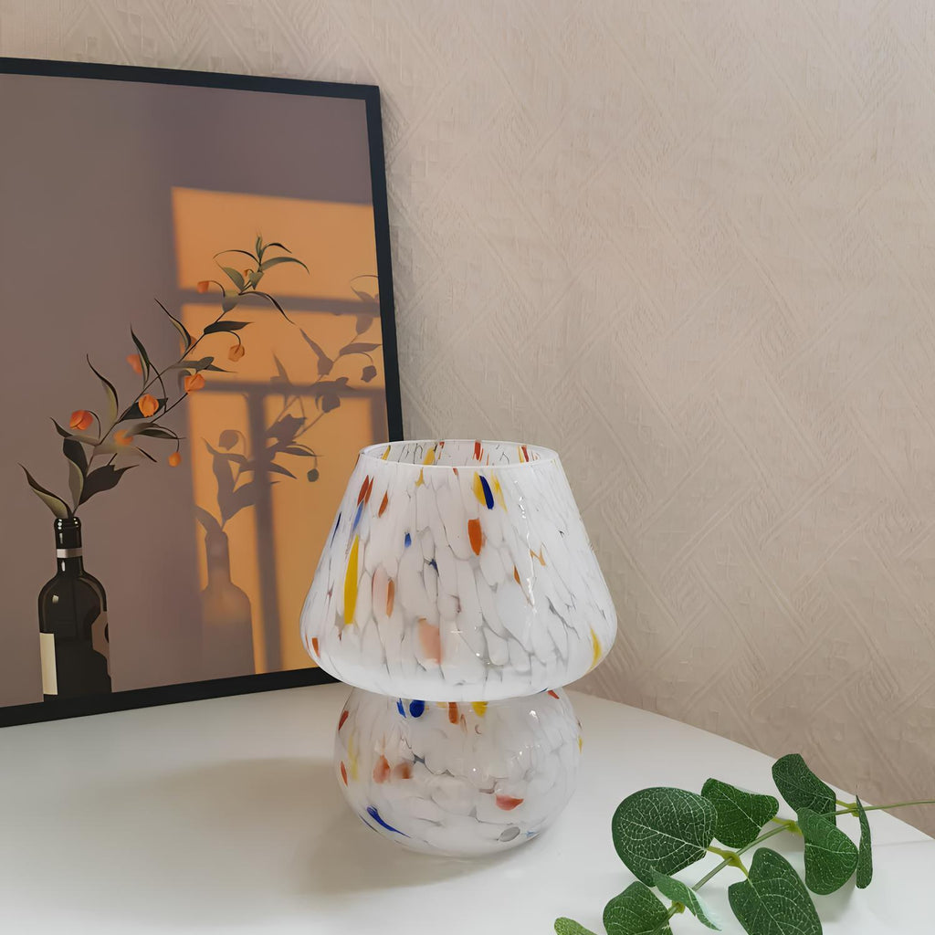Verra Hand-Blown Glass Lamp