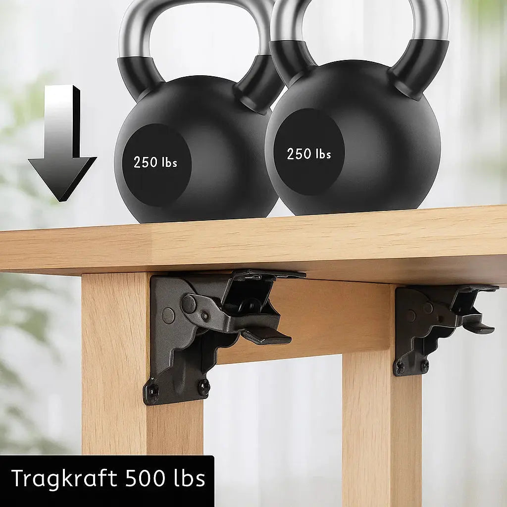 Ultrakraft Folding Power — So secure that your table never wobbles again, no matter how heavy the load!