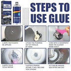 Metal casting repair epoxy resin — Durable, heat-resistant adhesive
