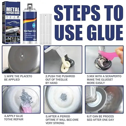 Metal casting repair epoxy resin — Durable, heat-resistant adhesive