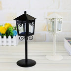 CityGlow - Retro Candle Holder Pavilion Design