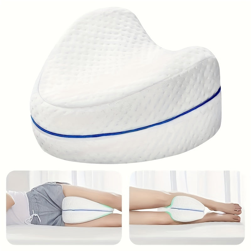 Lumbar pillow – Orthopedic knee pillow for back and leg relief, ideal for side sleepers and for support of the lumbar spine