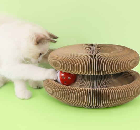 Magic Cat Scratch Board(with ball )