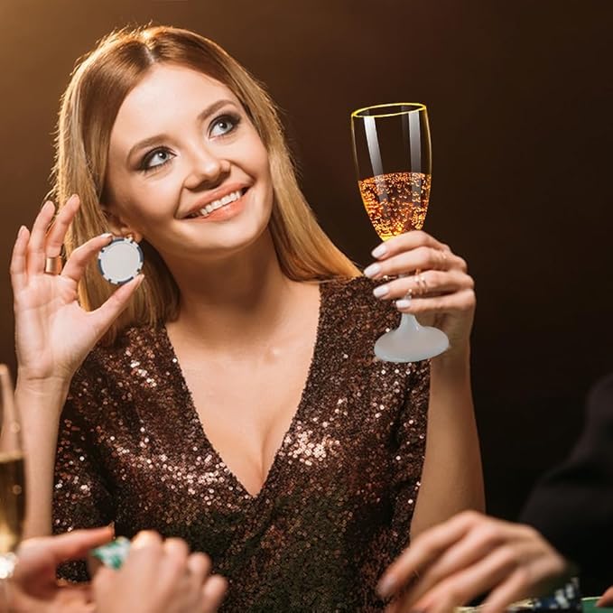 Bright Champagne Glass
