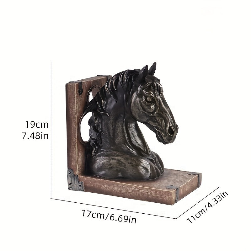 HorseHead - Stylish Bookend in Animal Shape