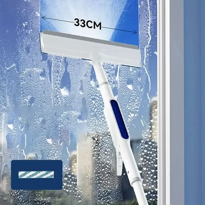 in-1 window wiper - spray, wipe & shine for streak-free windows