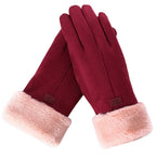 Warm Waterproof Winter Gloves with Touch-Screen Compatibility