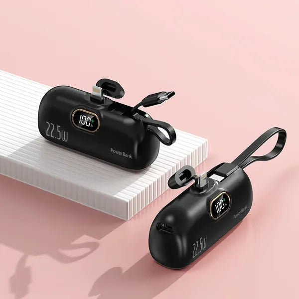 ChargeXcel Mini — Never without power again, always free and ready for every moment