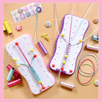 Hand rope braided set – Creative bracelet craft set for children
