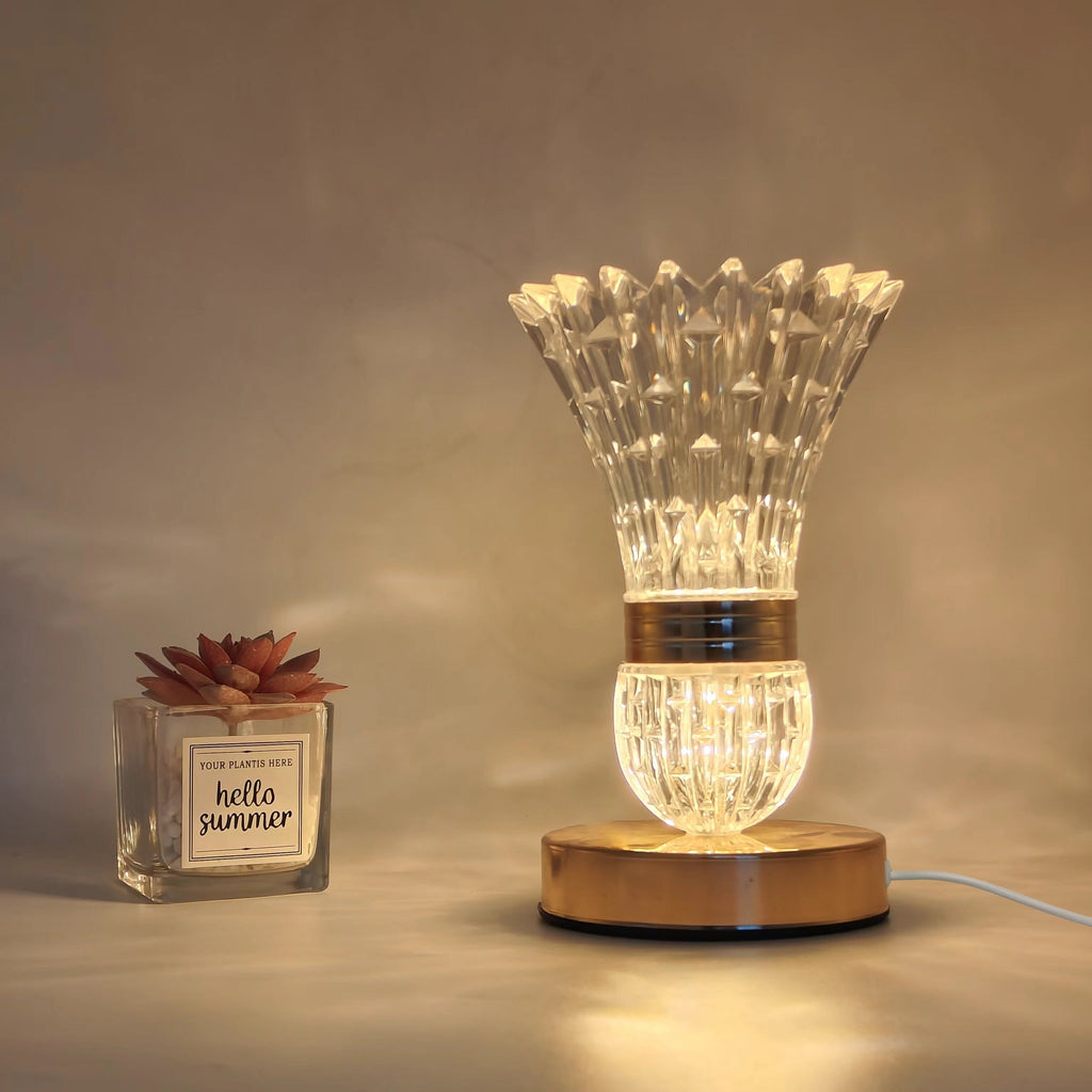 VaseLight - LED Crystal Table Lamp with Dimmable Atmosphere