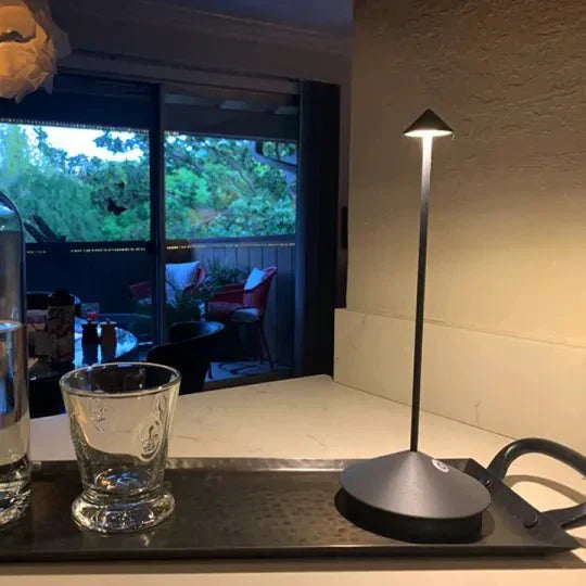 LumiZen Minimalist LED Table Lamp | Waterproof and Dimmable Wireless Lighting