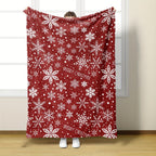 FestiveSnuggle - Luxury Christmas Fleece Blanket for the Holidays
