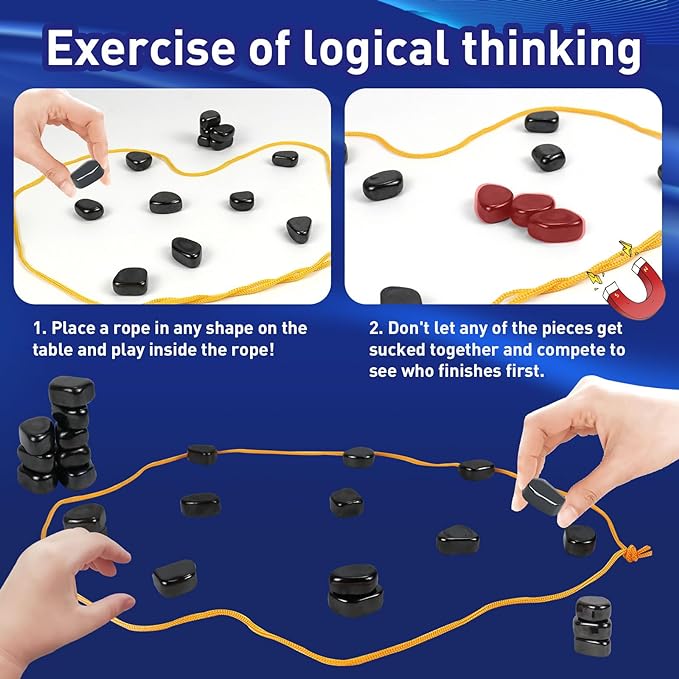Magnetic chess set