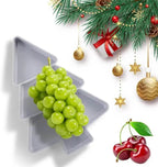 Creative Christmas Tree Fruit Platter Tray