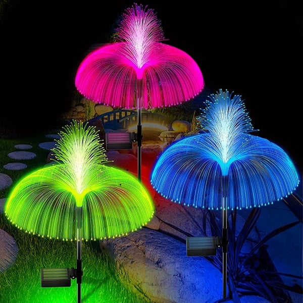 Solar glowing Jelly lights