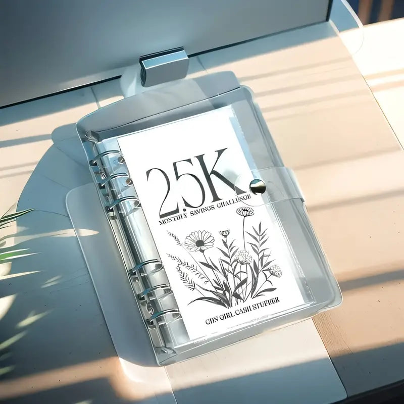 12-Month Envelopes Money-Saving Challenges Binder