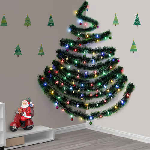 Wall-Mounted Christmas Tree Decoration, 2–5 m