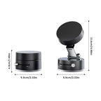 Vacuum suction magnet holder