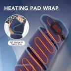 Flexible heating pad for targeted pain relief