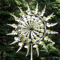 Unique and magical metal windmill