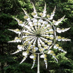 Unique and magical metal windmill