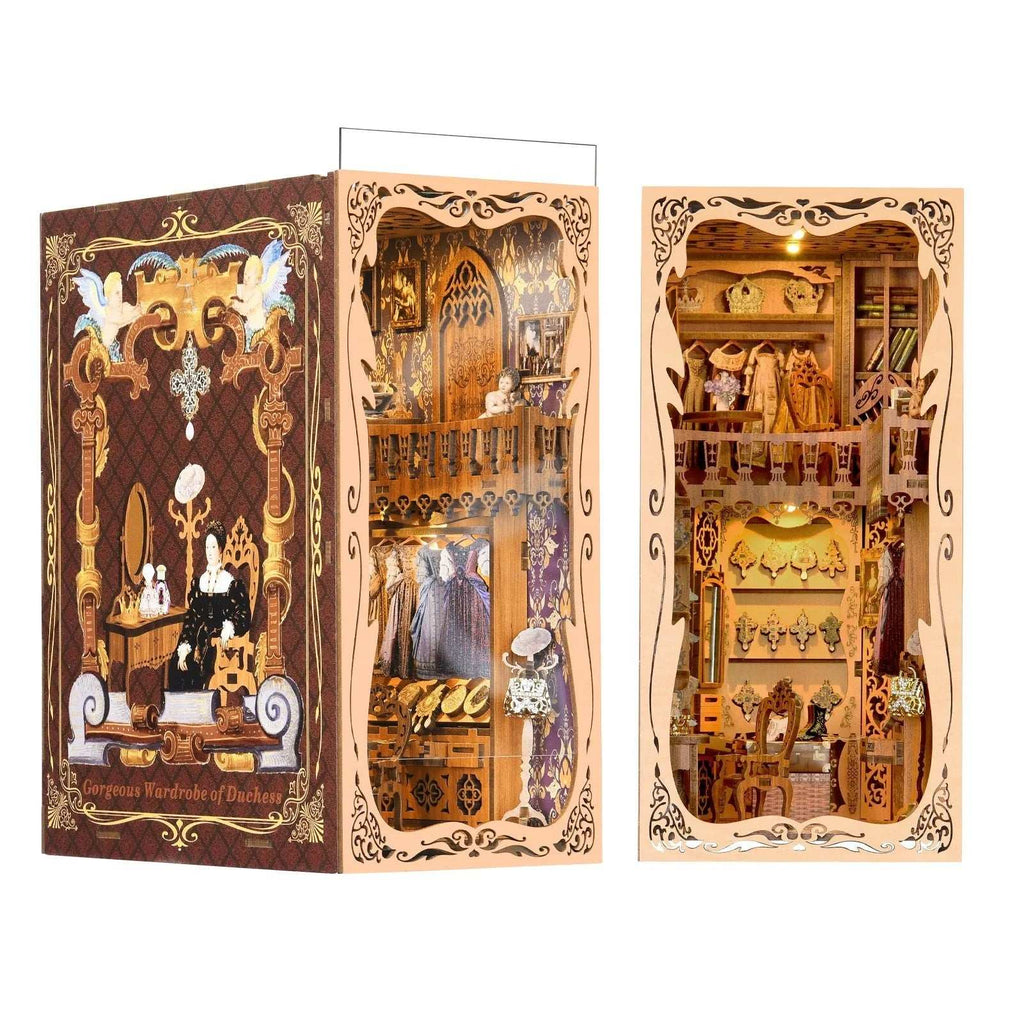 Wardrobe of Duchess DIY Book Nook Kit