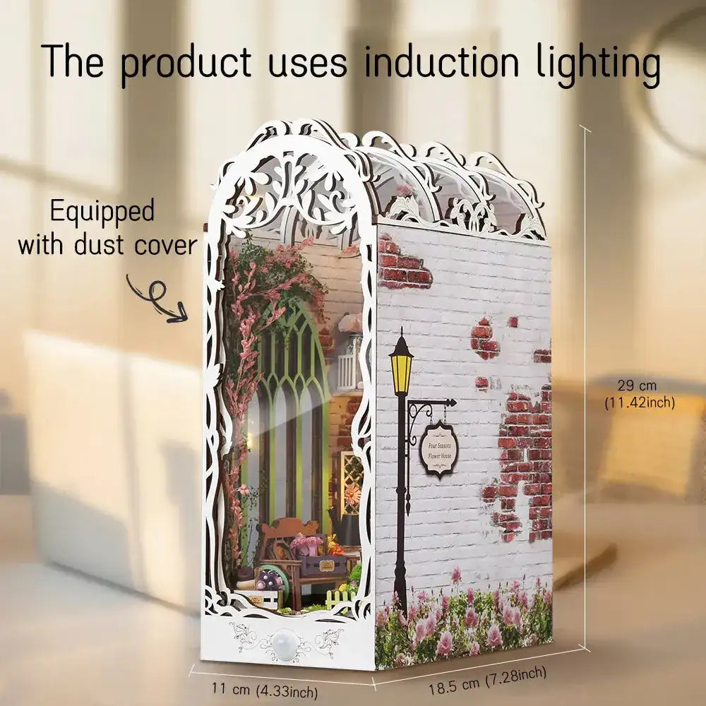 Flower House DIY Book Nook Kit