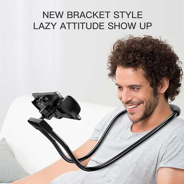 Adjustable Neck Phone Holder for 3.5–6.3 Inch Devices
