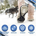 Universal Snowshoe Spikes Non-slip Shoe Cover for Winter