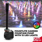 SolarFlow Sun-Powered Fountain Tranquility