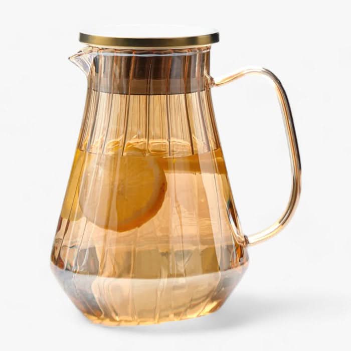 1.5L Glass Drink Pitcher for Hot and Cold Beverages