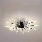 Ceiling light modern metal LED chandelier