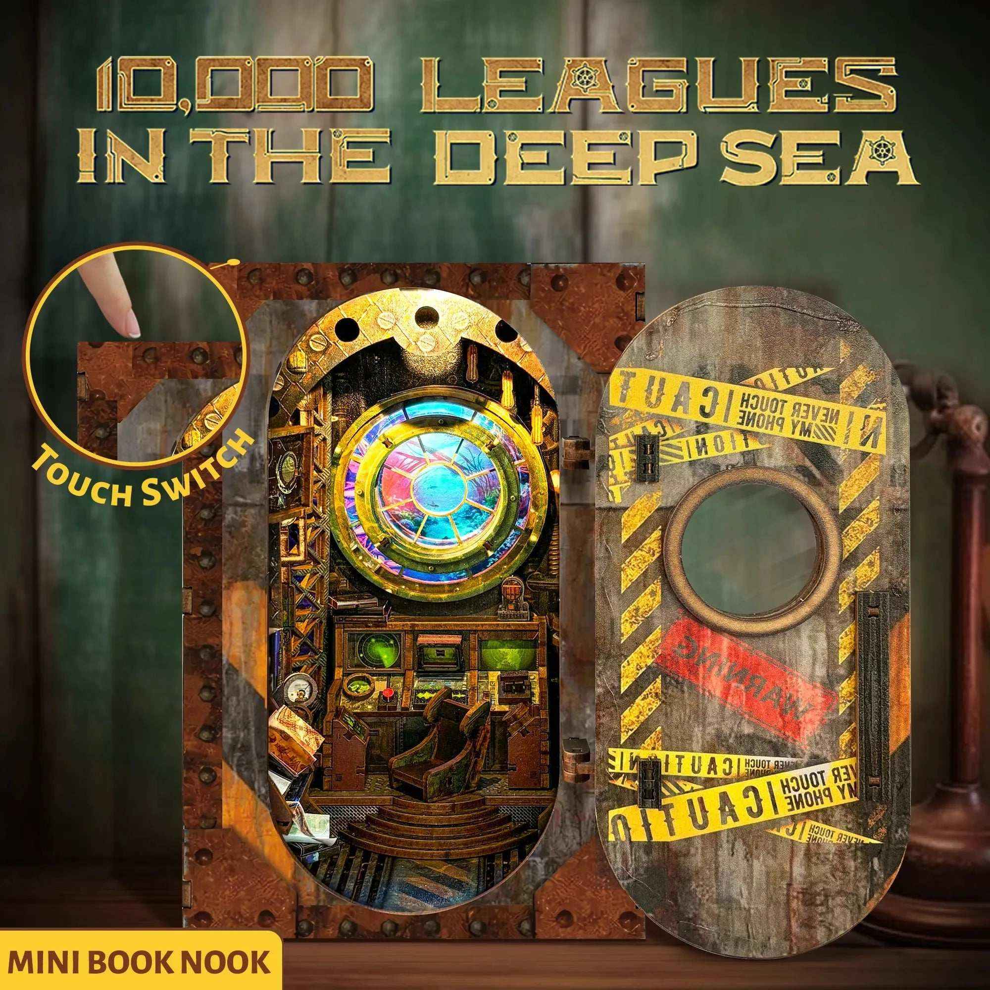 10,000 Leagues in the Deep Sea DIY Book Nook Kit