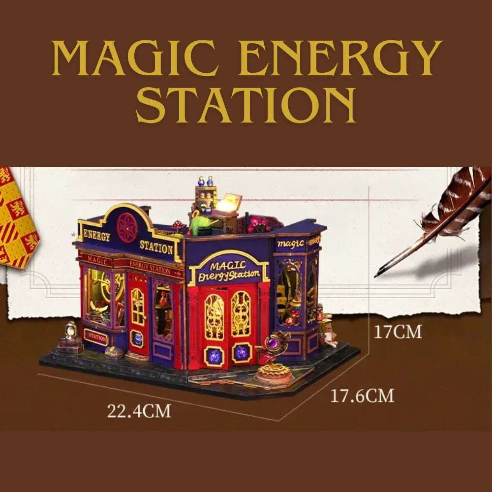 Magic Energy Station DIY Mini House Kit ｜DIY Miniature Kit