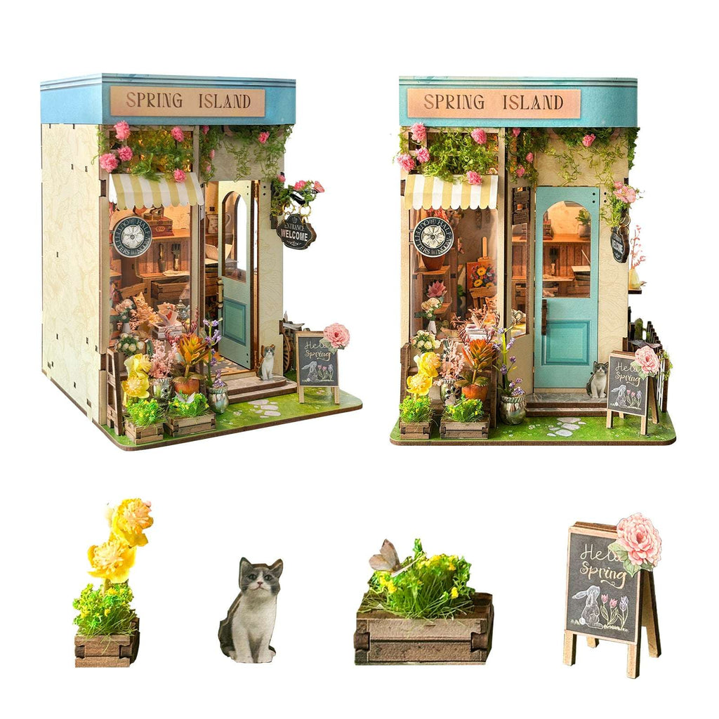 Spring Island DIY Book Nook Kit