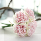 Faux Peony Bouquet