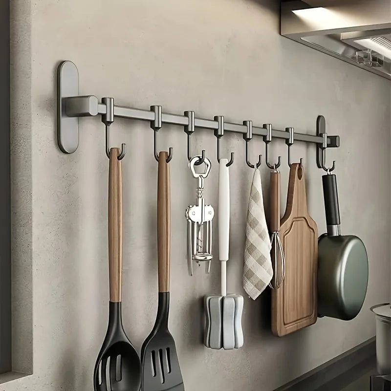 Storage shelf for kitchen utensils – versatile use – wall-mounted – storage shelf for pan lids and spatulas