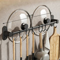 Storage shelf for kitchen utensils – versatile use – wall-mounted – storage shelf for pan lids and spatulas